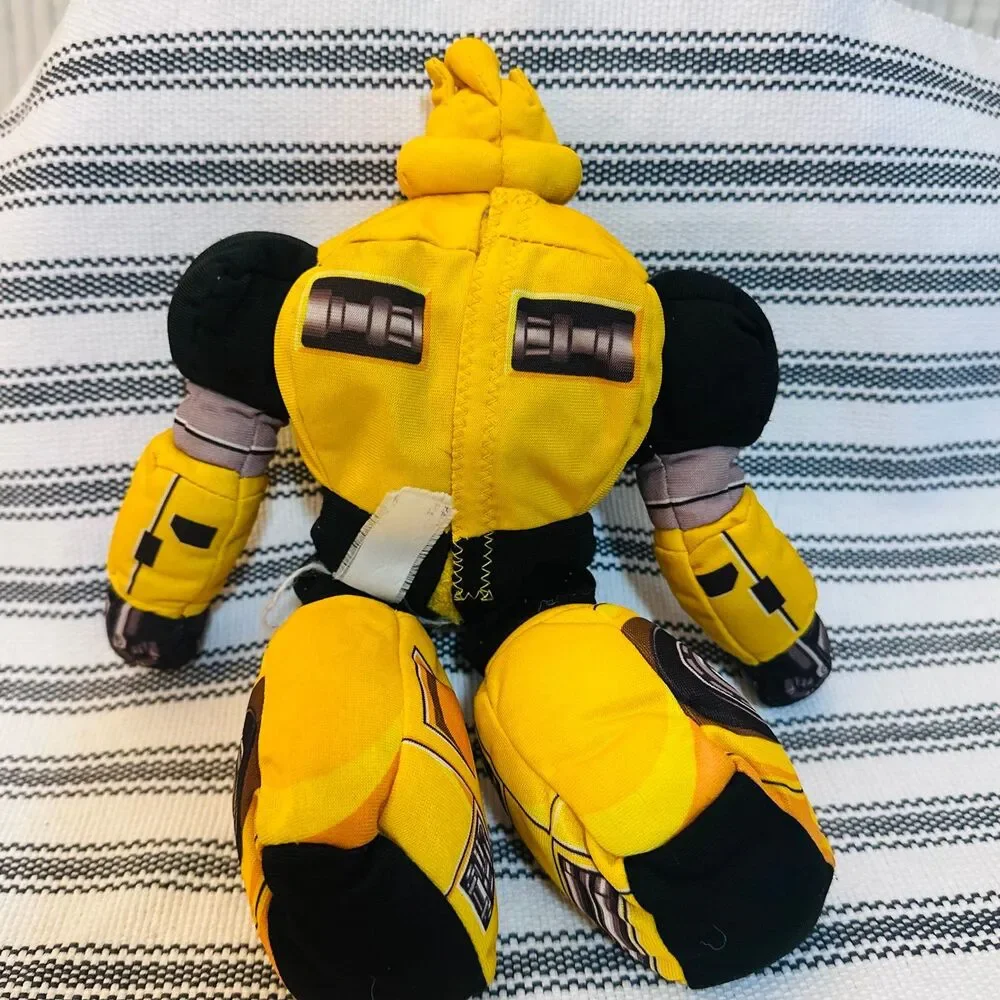 Transformers Slumblebee Transforming Bumblebee 2006 Plush Hasbro 10.5